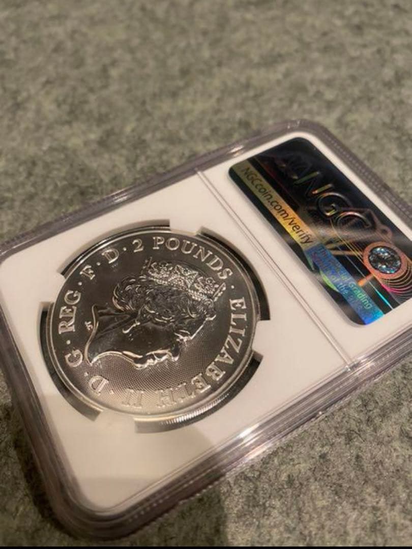 2021年 エルトンジョン 銀貨 NGC MS69 ファーストリリース - メルカリ