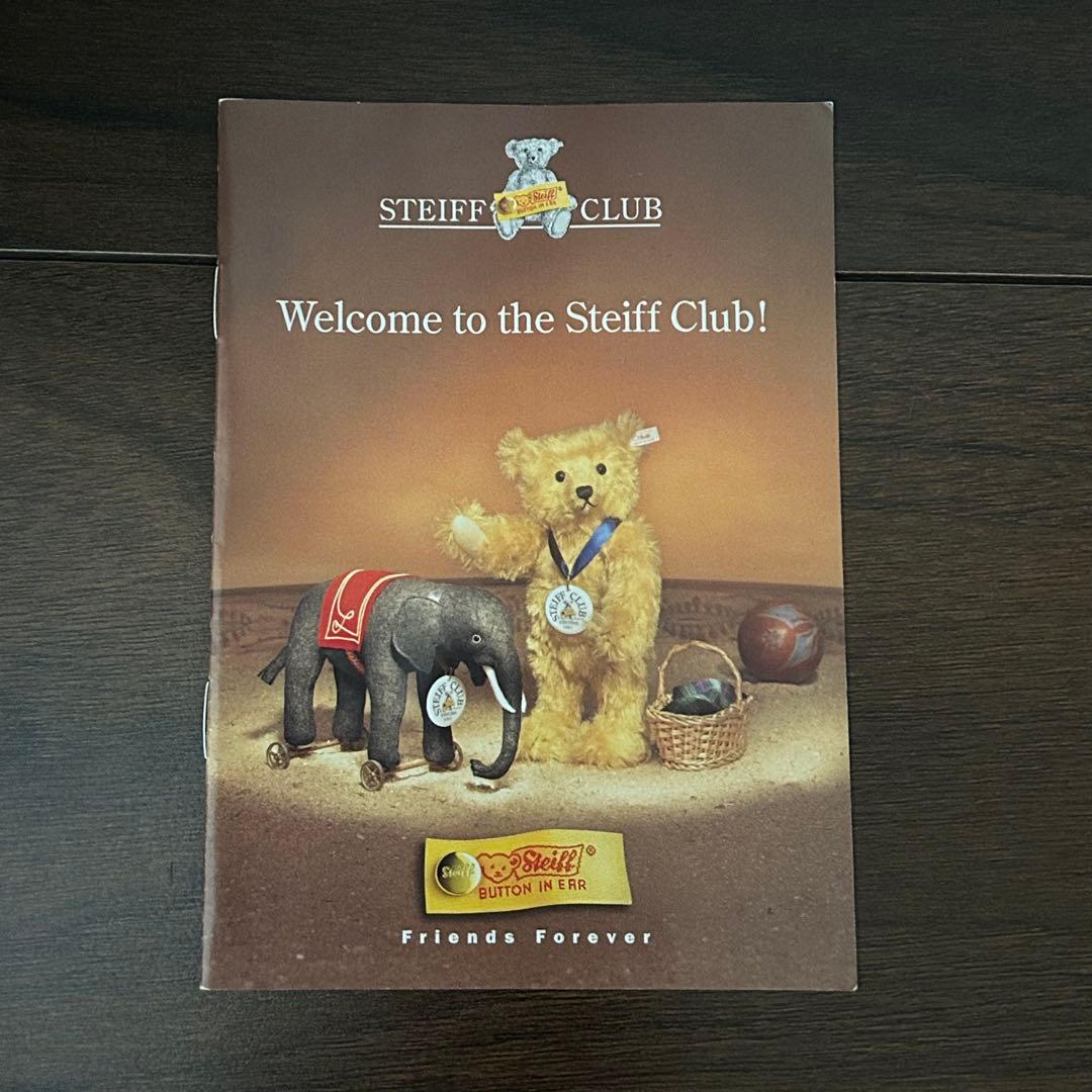 Steiffシュタイフ テディベア ドイツ 限定 白タグ ぬいぐるみ
