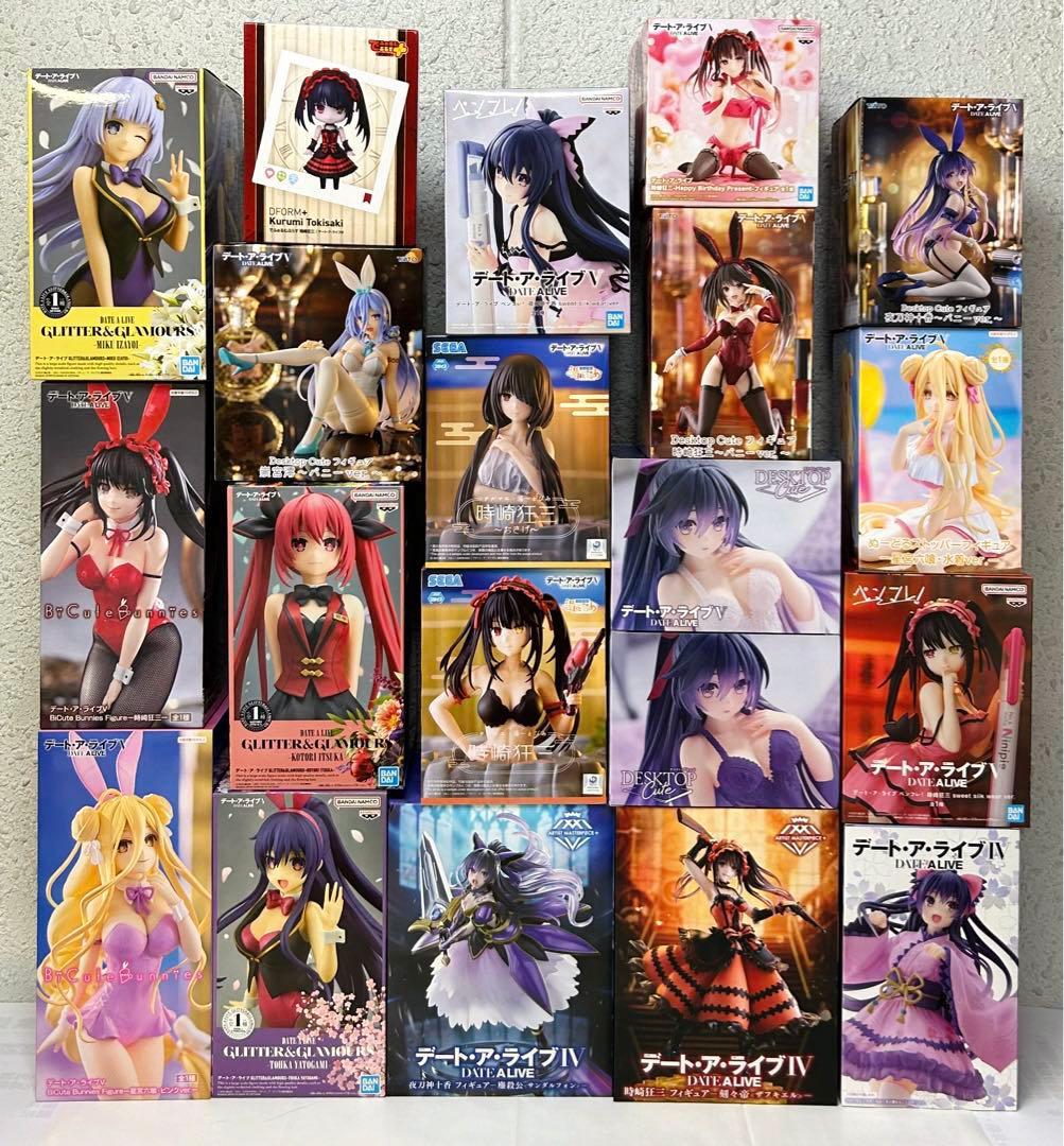 デート・ア・ライブ フィギュア20点セットまとめ売り 匿名配送込み