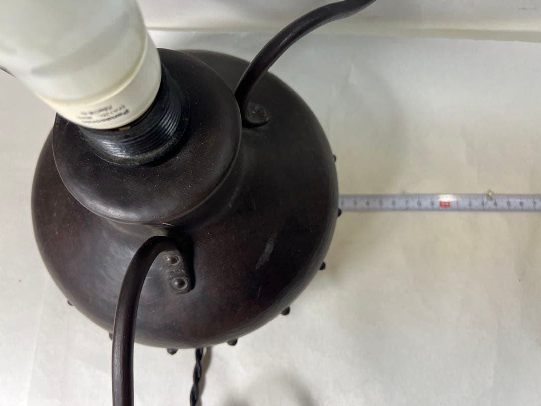 ロッジ•マイカランプ アーツ&クラフツの金属工芸家ファン•エルブ作