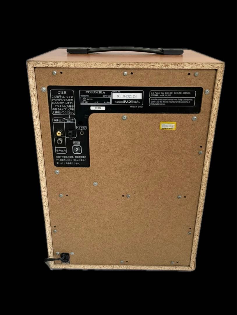 【動作品】DENON COLUMBIA CDV-550 カラオケ機器 -316-