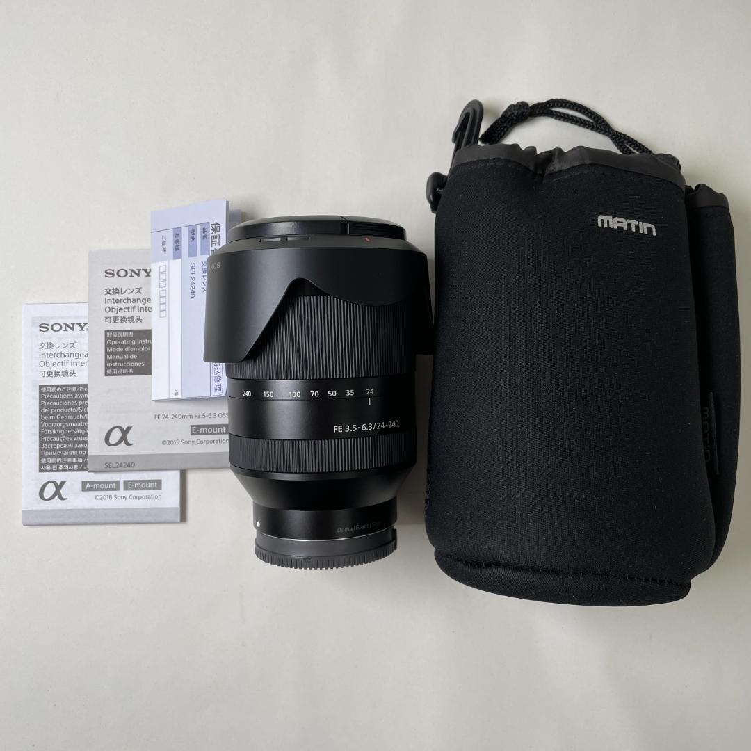 おまけ付【ほぼ未使用の美品】SONY SEL24240 ズーム 旅行用にこれ1
