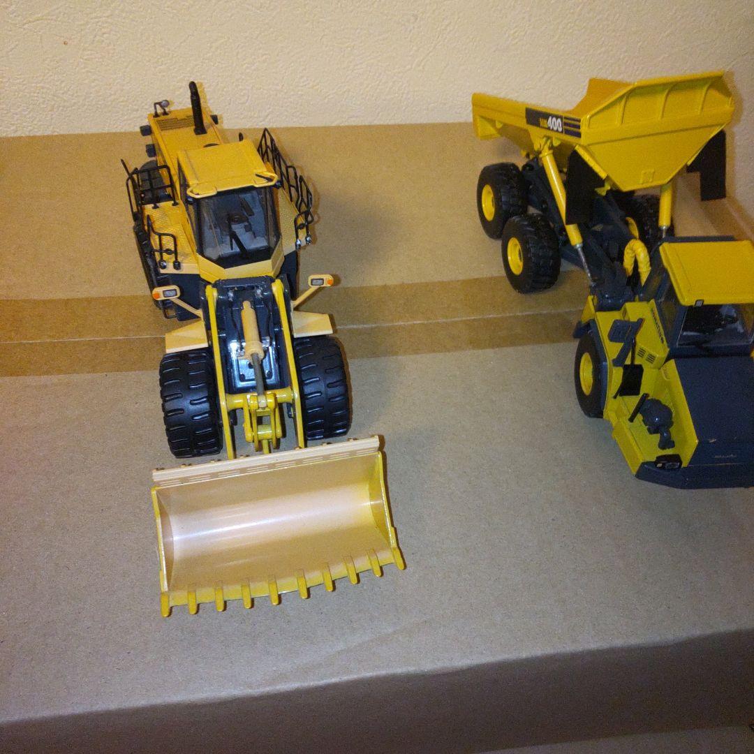 コマツ建機　WA600 HM400  2商品セット  1/50