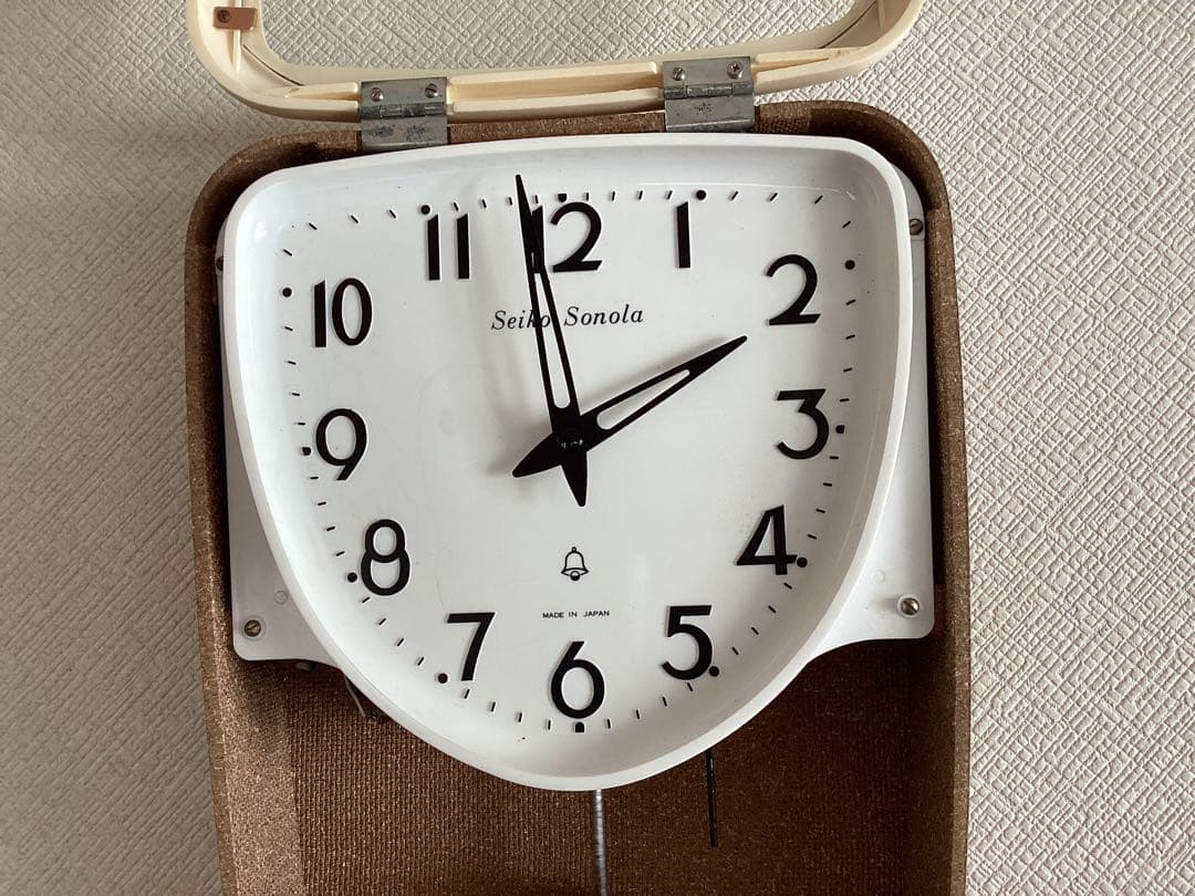 SEIKO「Sonola」トランジスタ振り子時計　昭和30年代