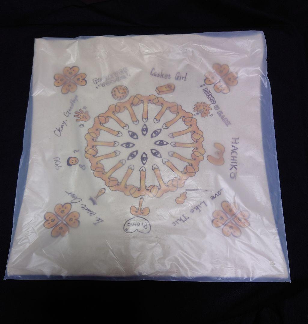 藤井風オフィシャルグッズHACHIKO他イラスト入りトートバッグ2色セット