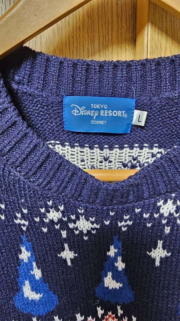 東京ディズニーリゾート ファンタジア 魔法使いの弟子 ニット セーター