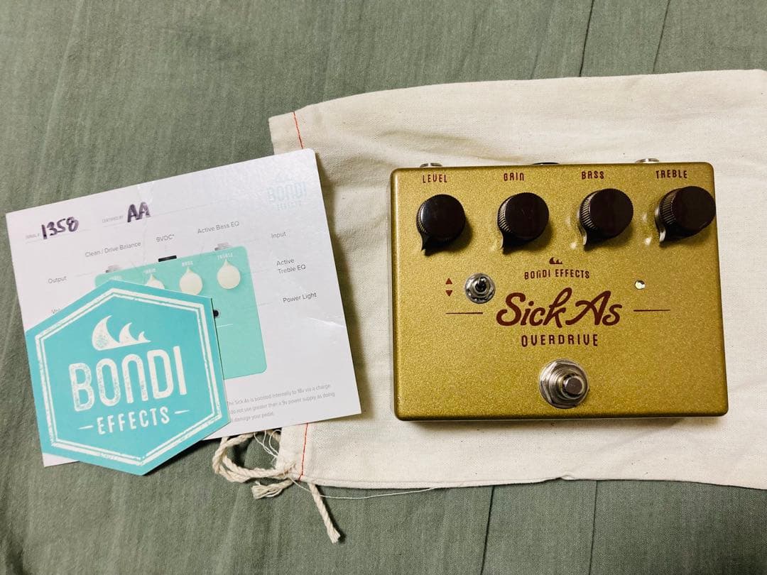 Bondi Effects Sick As 限定Goldカラー