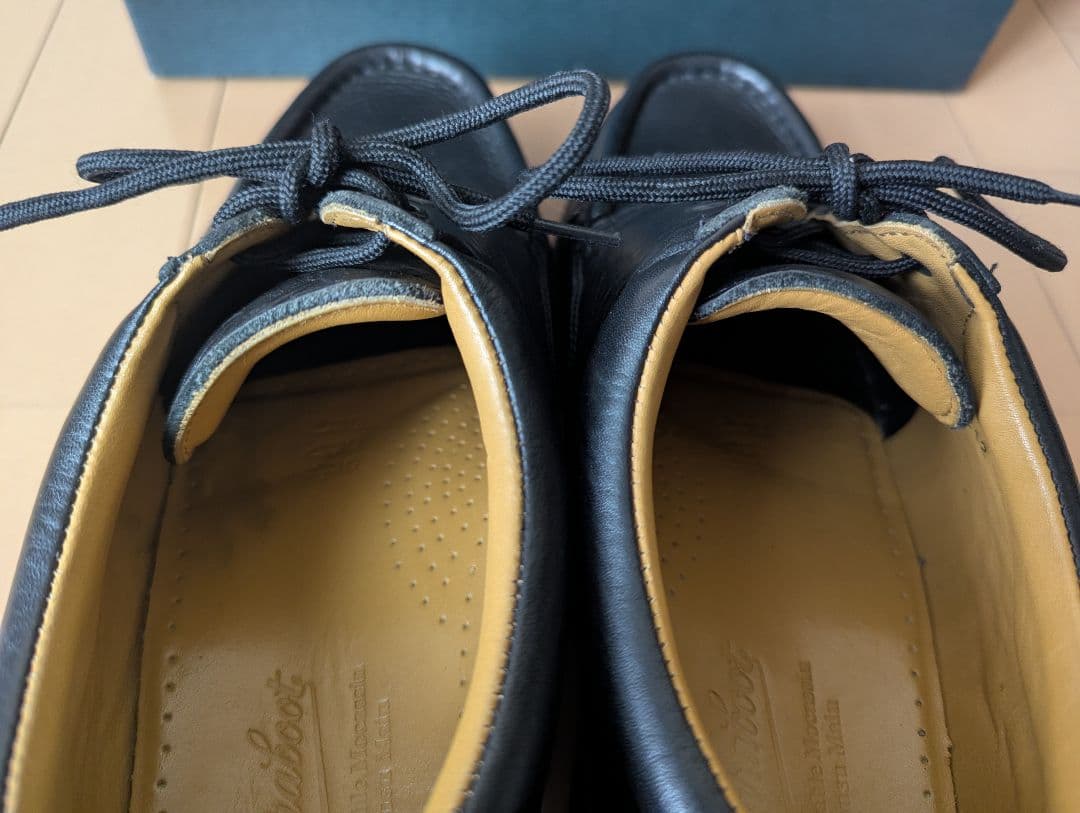 セール！美品✨️Parabootパラブーツ スペイン製 シボ革 ミカエル 箱あり