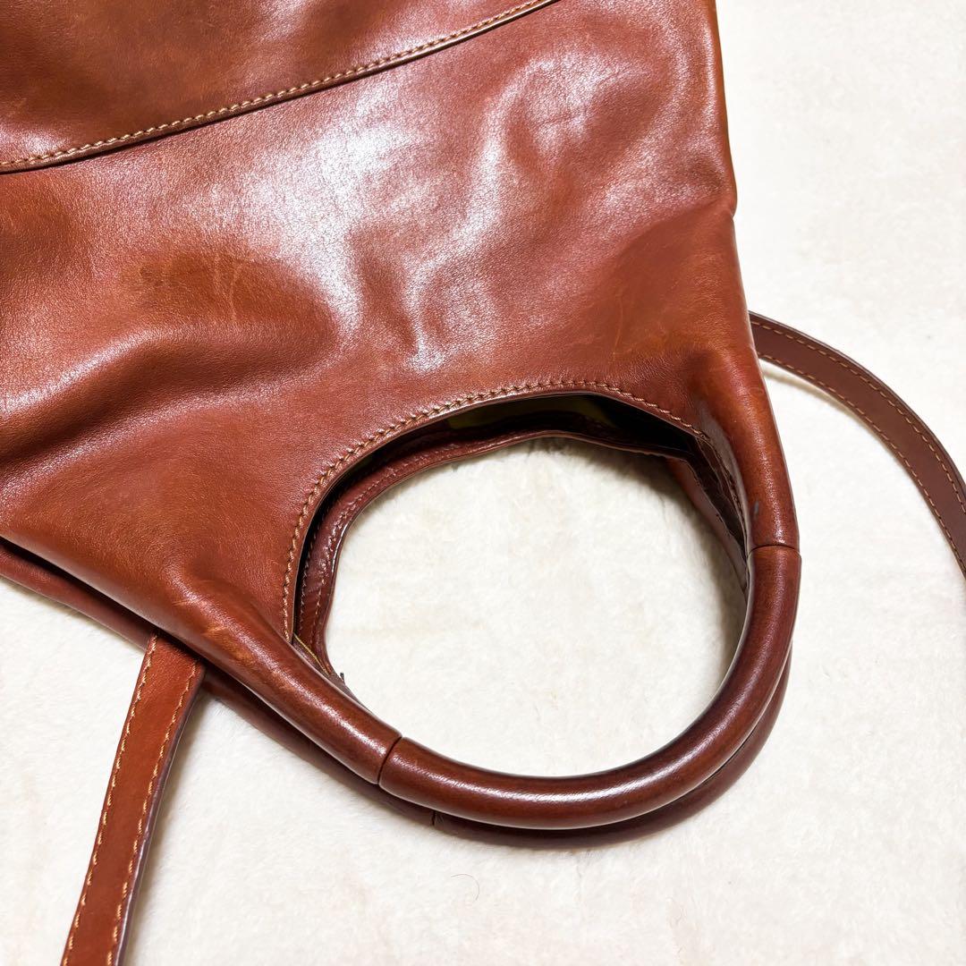 CAMPER カンペール 2way オールレザー ショルダーバック ハンドバッグ