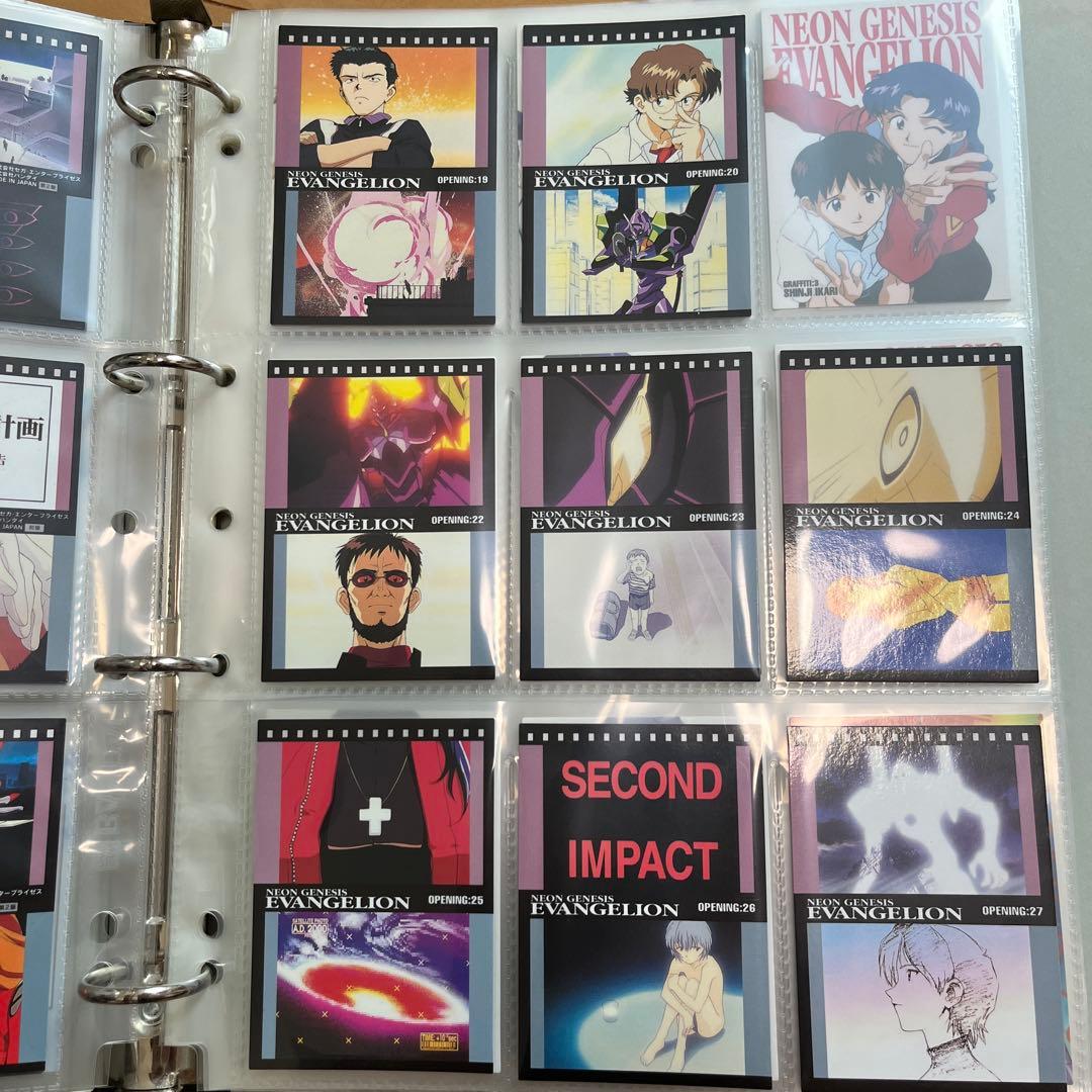 カードダスマスターズⅠ 新世紀エヴァンゲリオン 公式バインダー付