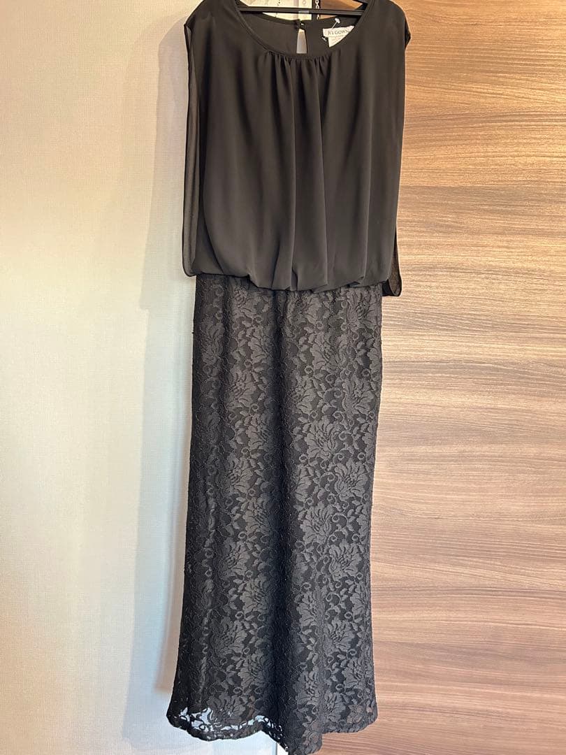 ゆきたんさん専用　R'S GOWN ブラックロングドレス　マザーズドレス