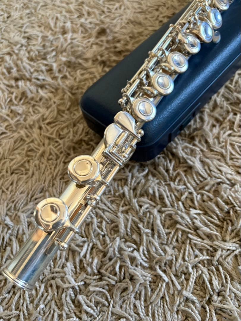 YAMAHA フルート本体 銀製 ケース付き