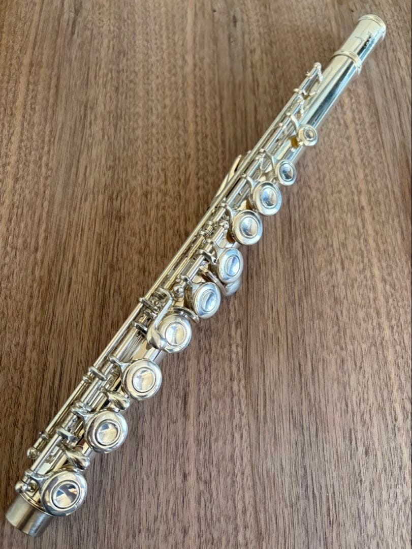 YAMAHA フルート本体 銀製 ケース付き