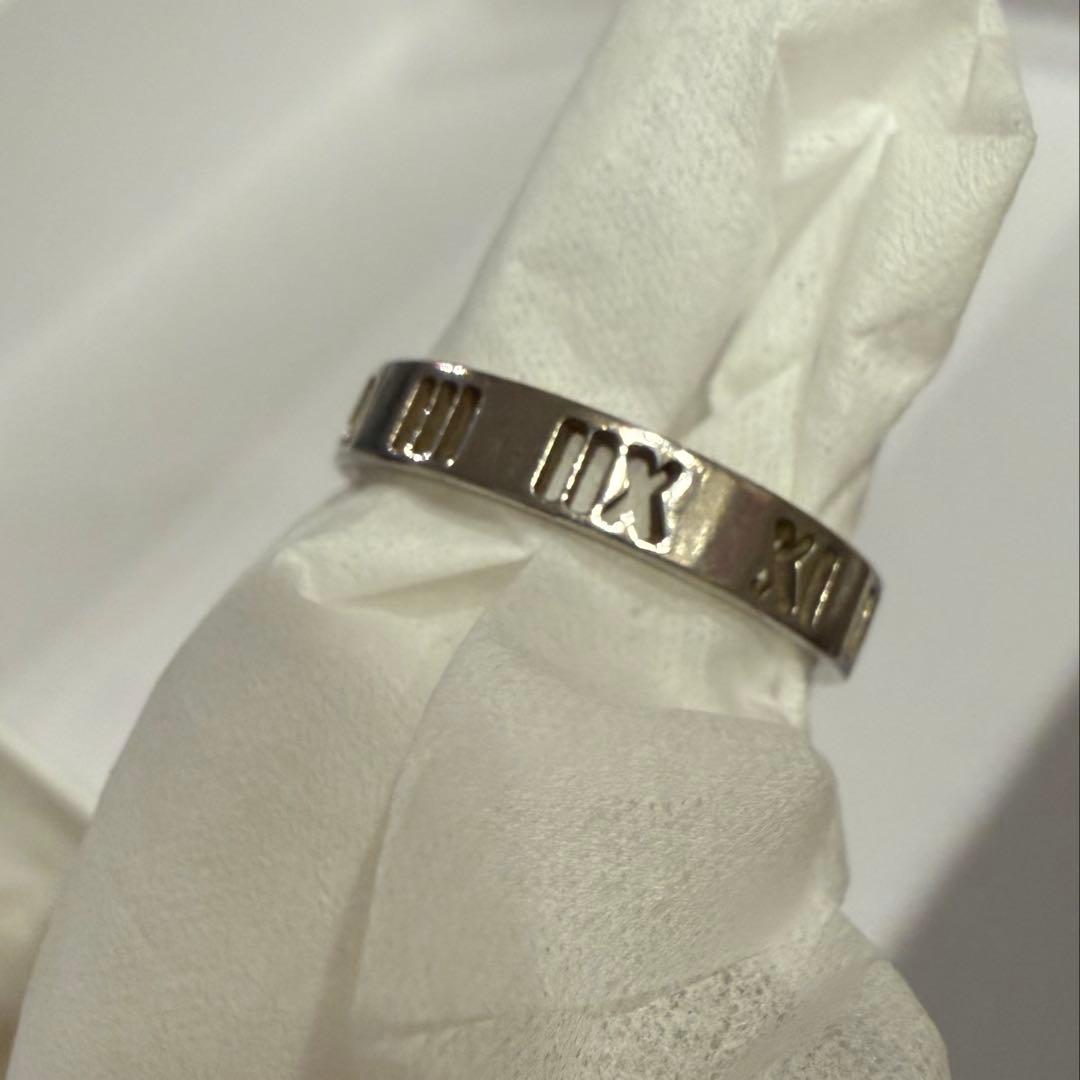 Tiffanyアトラス リング 指輪 12号 シルバー