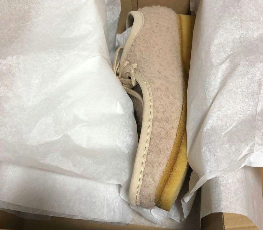 ラストワン！新品未使用クラークスワラビー25.5センチUK7.5エメレオンドレ