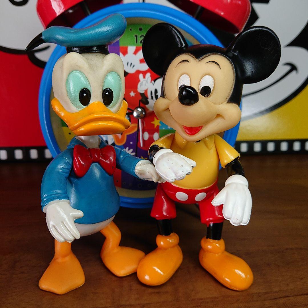 Disney 【ミッキーマウス & ドナルドダック】目覚まし時計