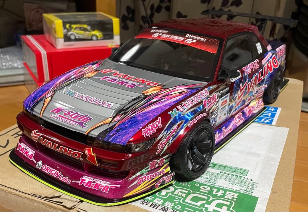1/10 アディクション　S13 シルビア V8 2024中村直樹　未使用ボディ 1/10 アディクション S13 シルビア V8 2024中村直樹 未使用ボディ
