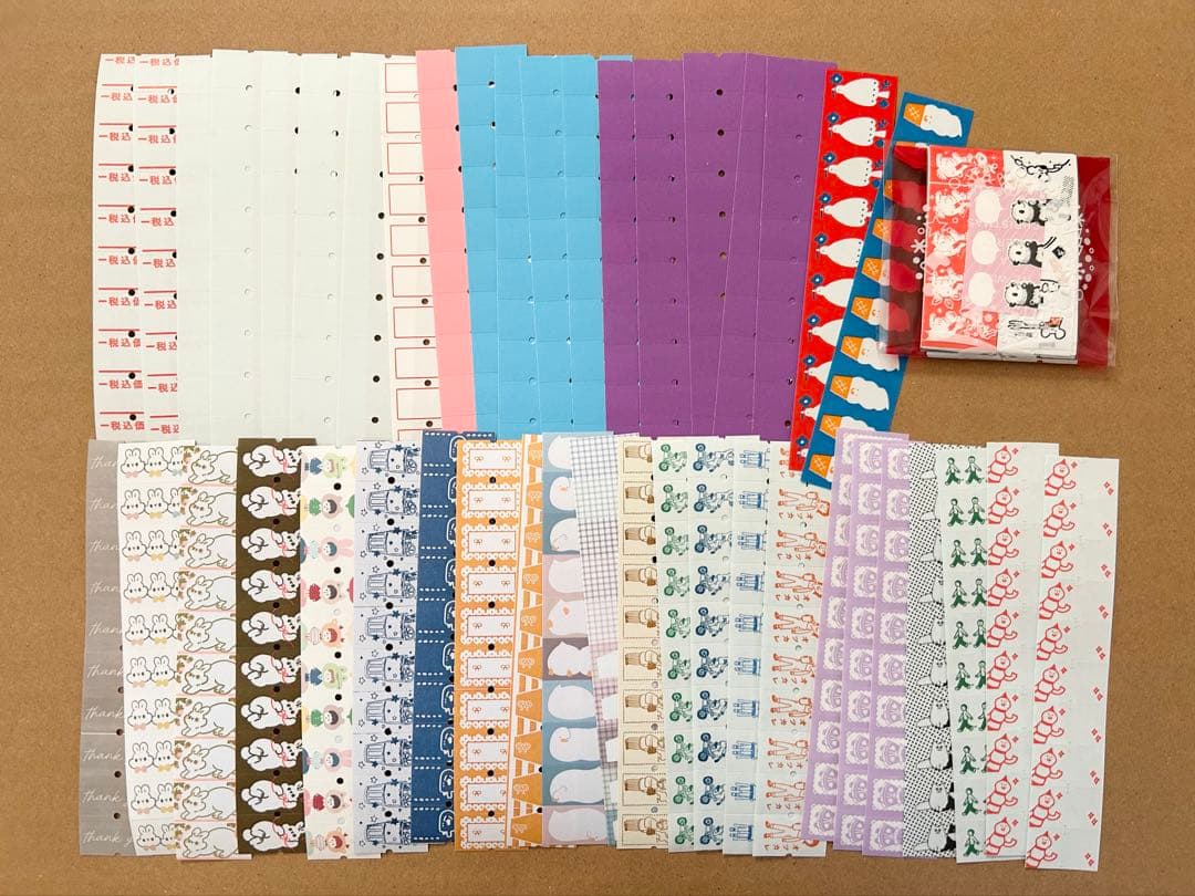 578枚】ラベラーロールシール 海外作家多め おすそ分けセット - メルカリ