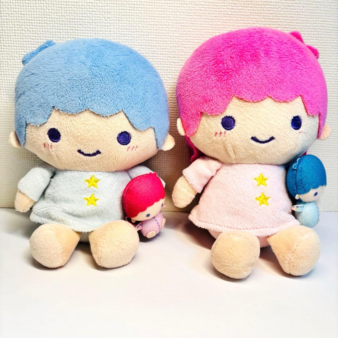サンリオ リトルツインスターズ キキ ララ お座りぬいぐるみ セット