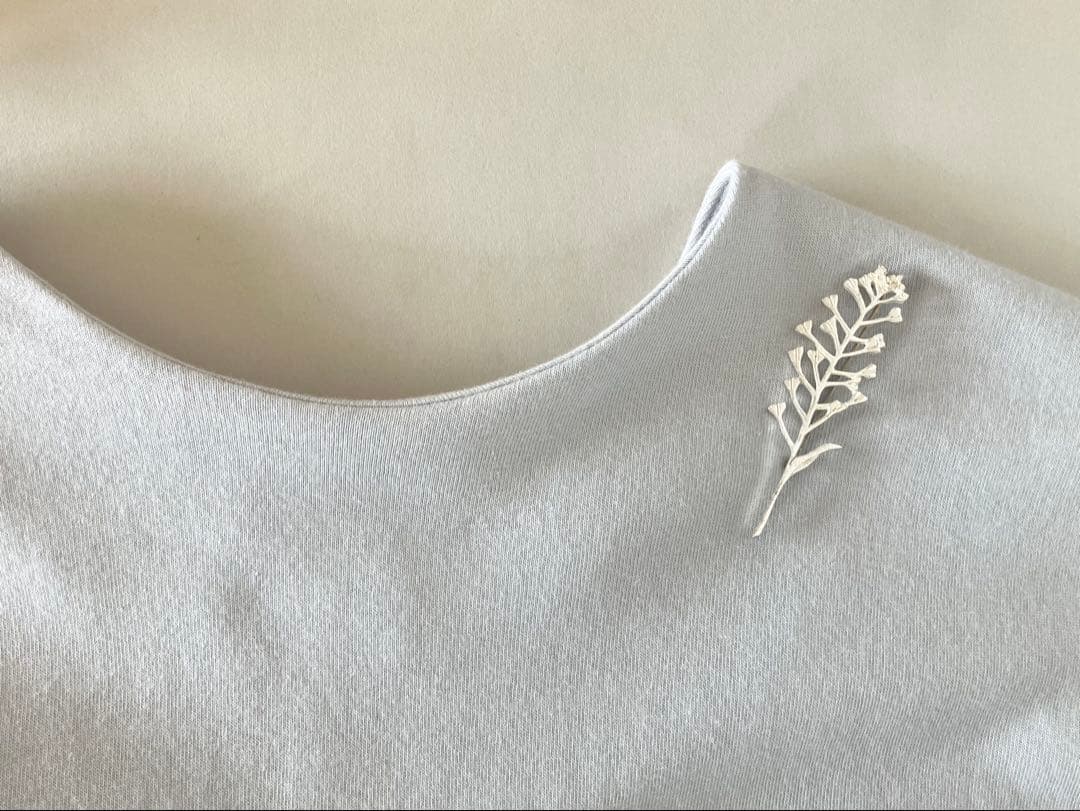 きたのまりこ 「スズナズナ」シルバーブローチ