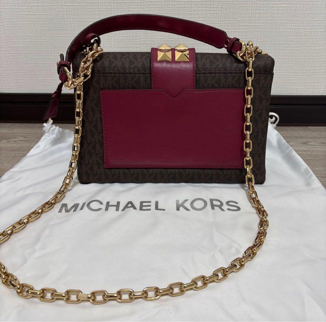 【新品未使用】MICHAEL KORS スタッズショルダーバッグ