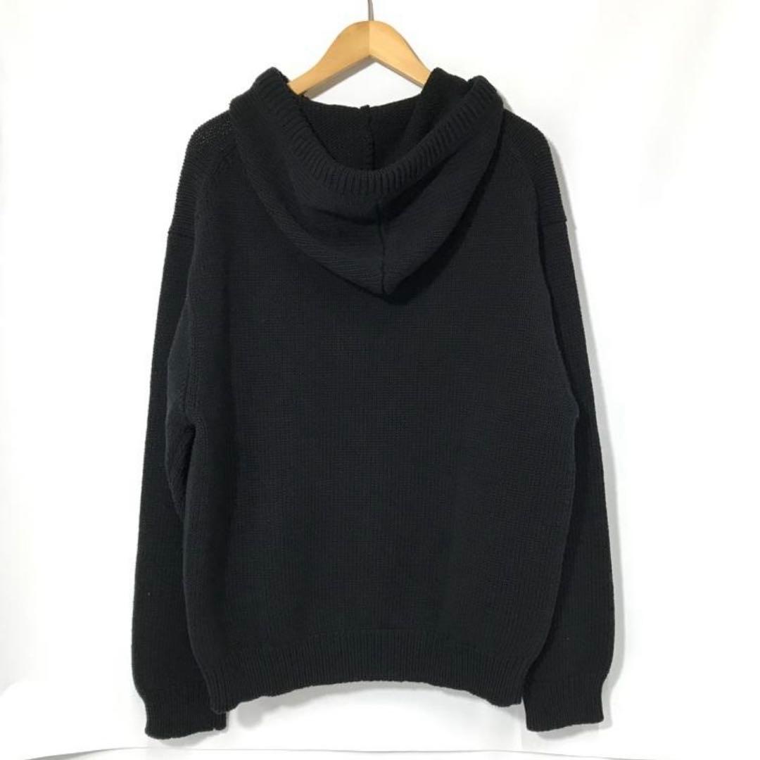 【未使用】Kenzo x Verdy インターシャニット パーカー ブラック