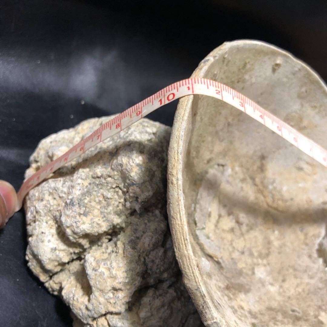 超珍品◾️蔵から超激レアな素焼きの台座が残った雰囲気