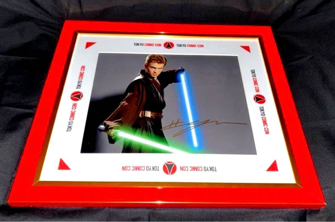 東京コミコン2022 ヘイデンクリステンセン直筆サイン アナキン スター