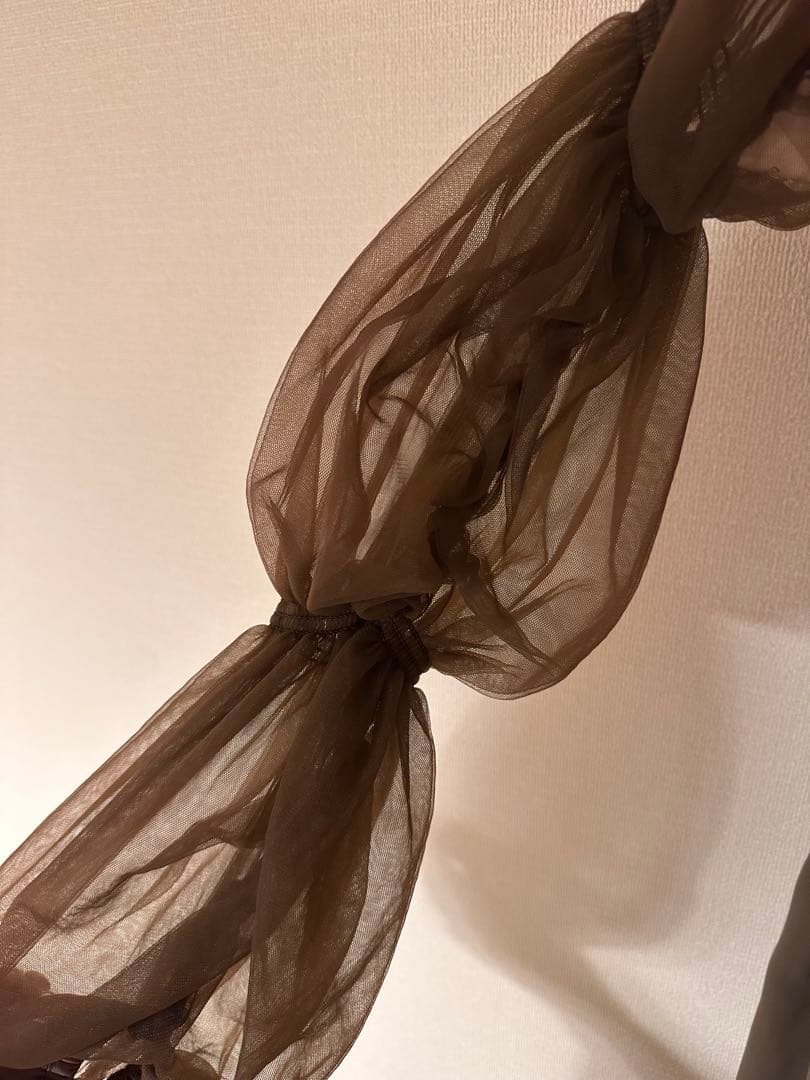 Kastane オケージョンドレス 結婚式 / チュールレイヤードベアドレス