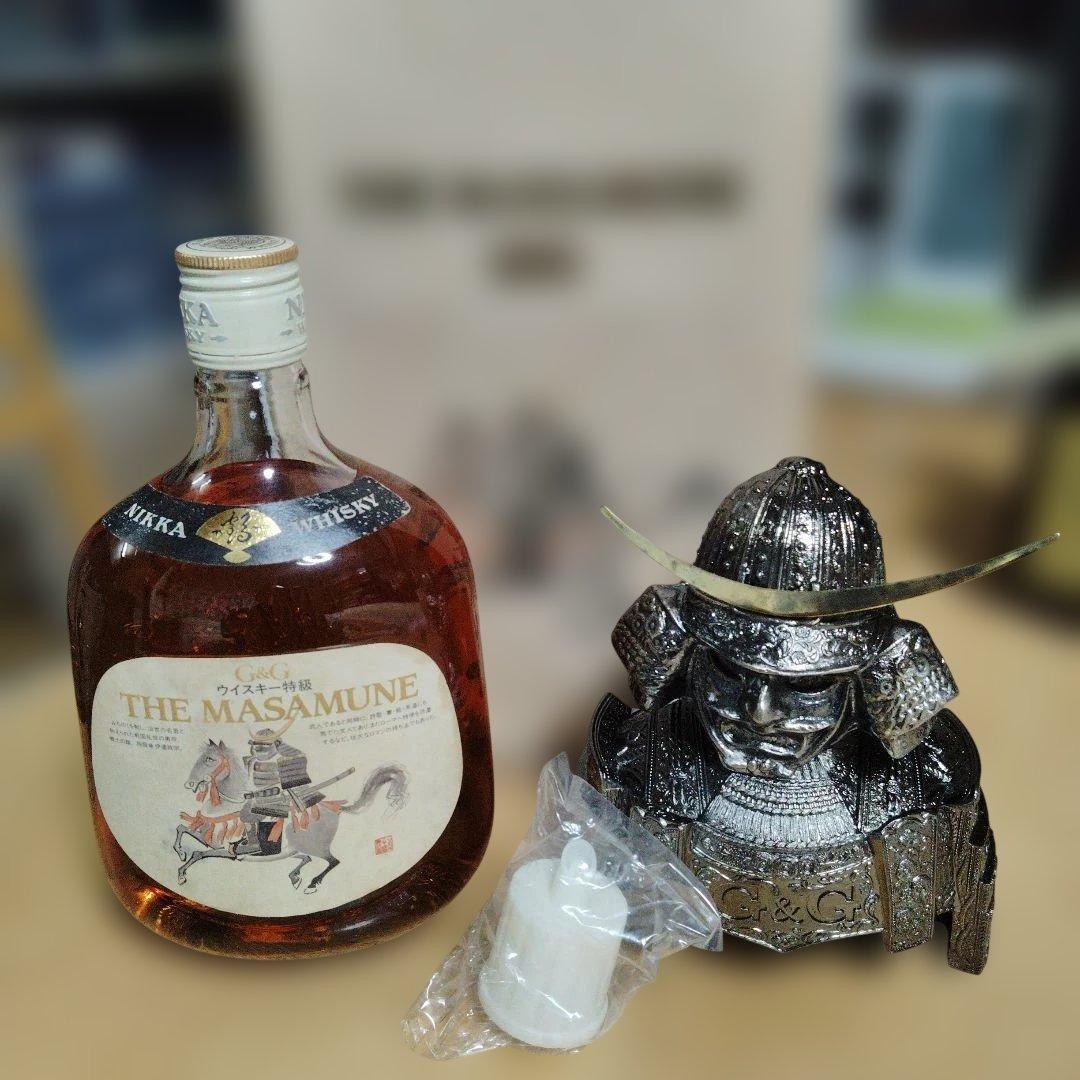 ウ*ギ様 THE MASAMUNEニッカ ウイスキー 特級750ml サムライヘ Nikka The Masamune G&G Military Commander Nikka has come a long