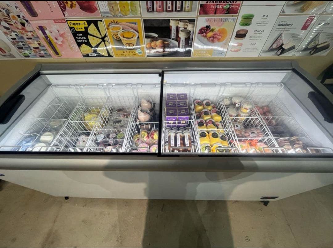 【関東圏は自社配送・引取可】冷蔵庫・冷凍用ショーケースJCMCS-405L ⬛︎