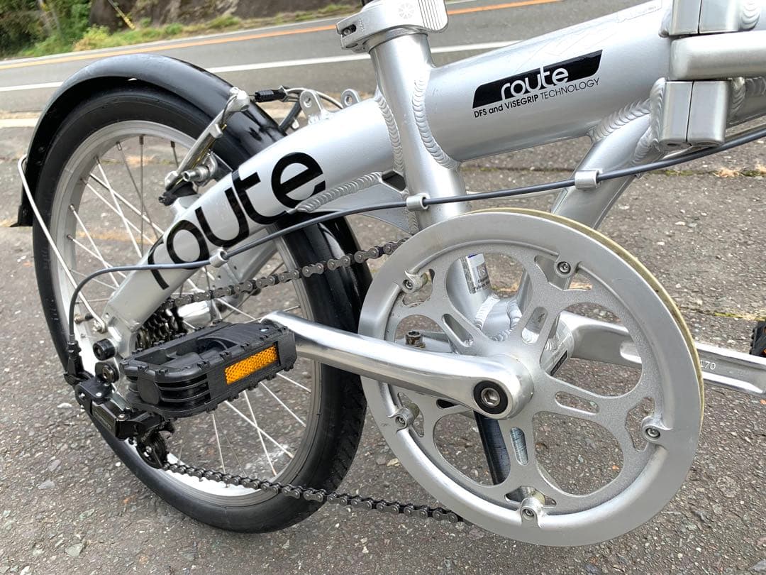 【即乘】送料無料 DAHON 折り畳み自転車 route7速ミニベロ 小径車20