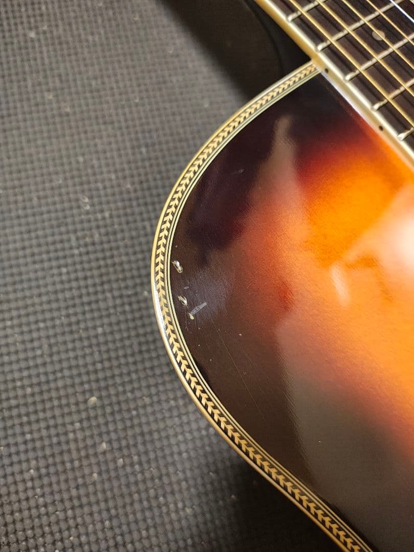 Aria単板トップ ADW-380BS/トーチインレイ - メルカリ