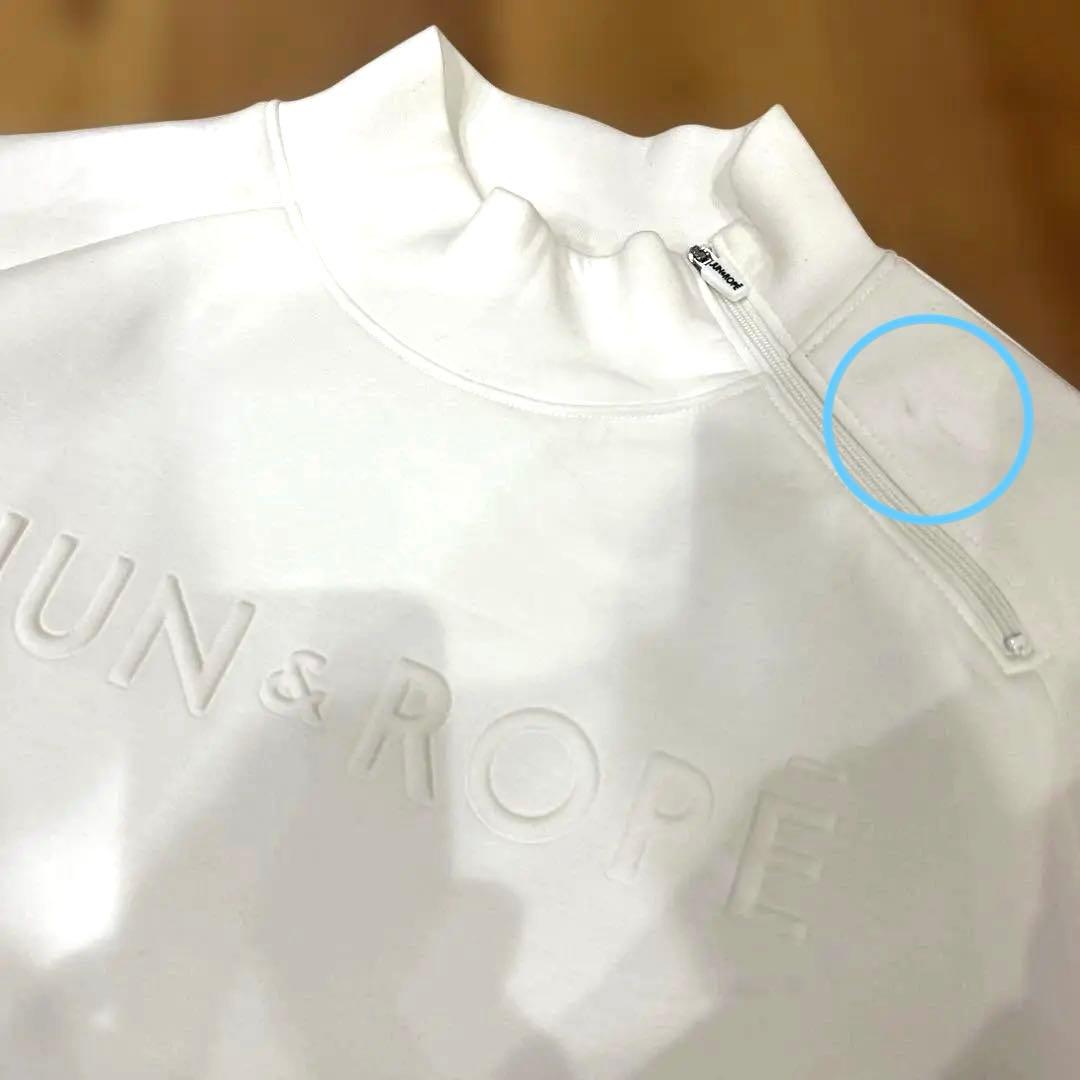 ジュン&ロペ　白　トレーナー