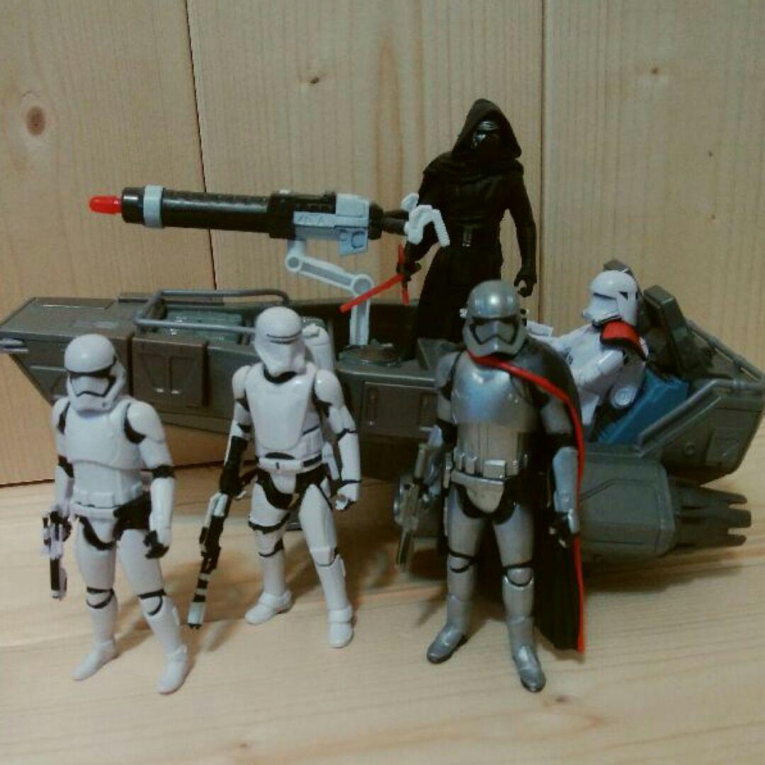 ミッドビークル スノースピーダー　スターウォーズフィギュア