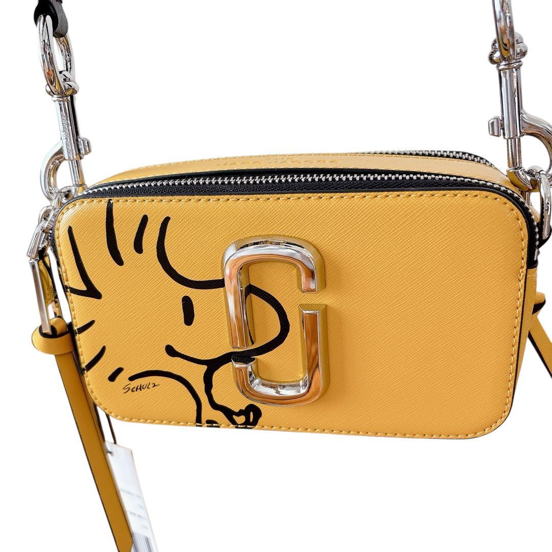 【新品】マークジェイコブス×スヌーピー スナップショット イエロー