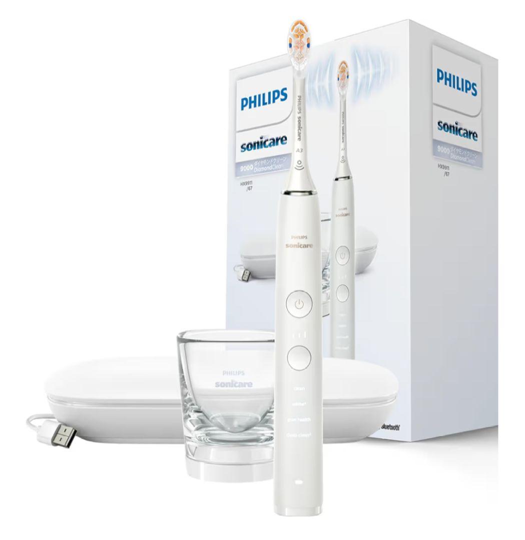 値下げ可 Philips 9000 ダイヤモンドクリーン HX9901/67 Philips 9000 ダイヤモンドクリーン HX9901/67 本体 【公式通販】