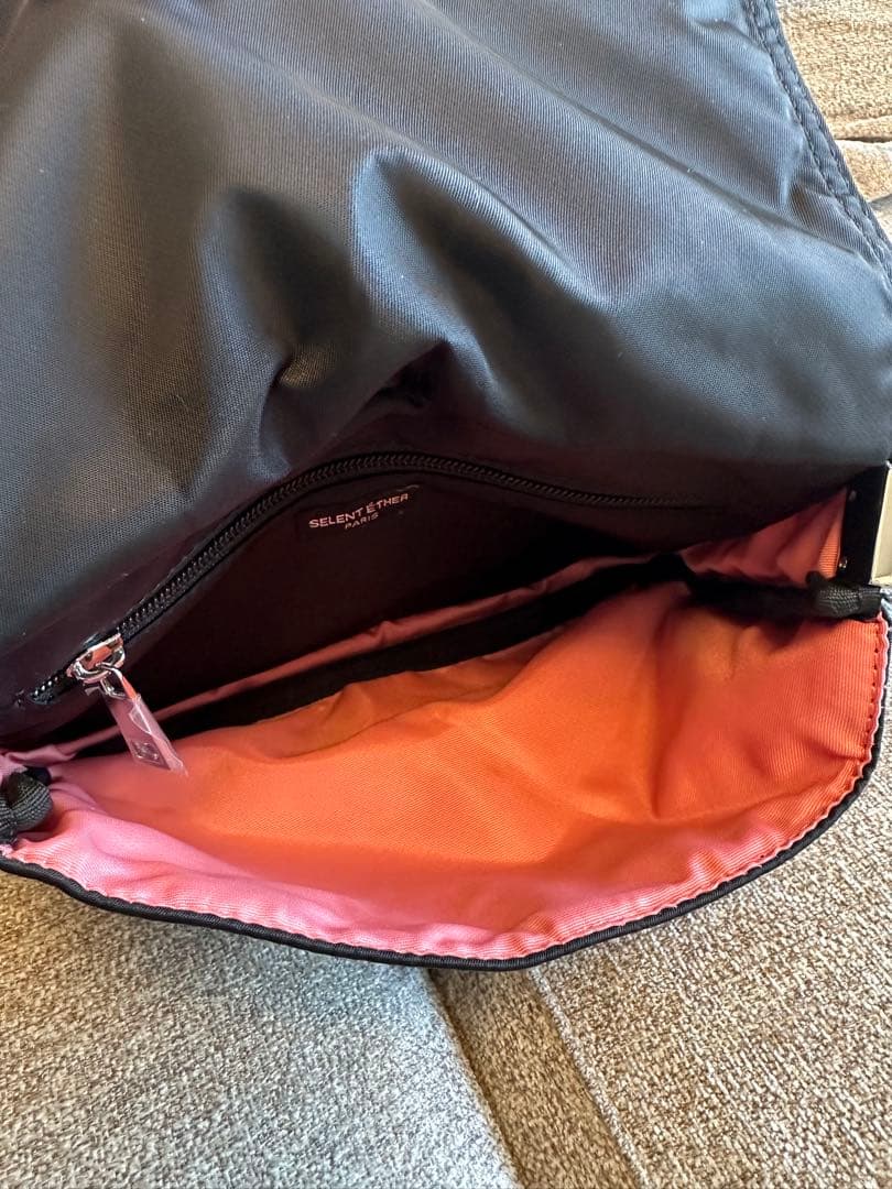 【SELENT ETHER】MIGHTY21 BLACKショルダーバッグ