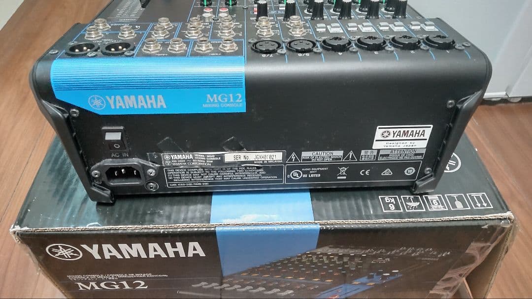 YAMAHA MG12 アナログミキサー 12チャンネル