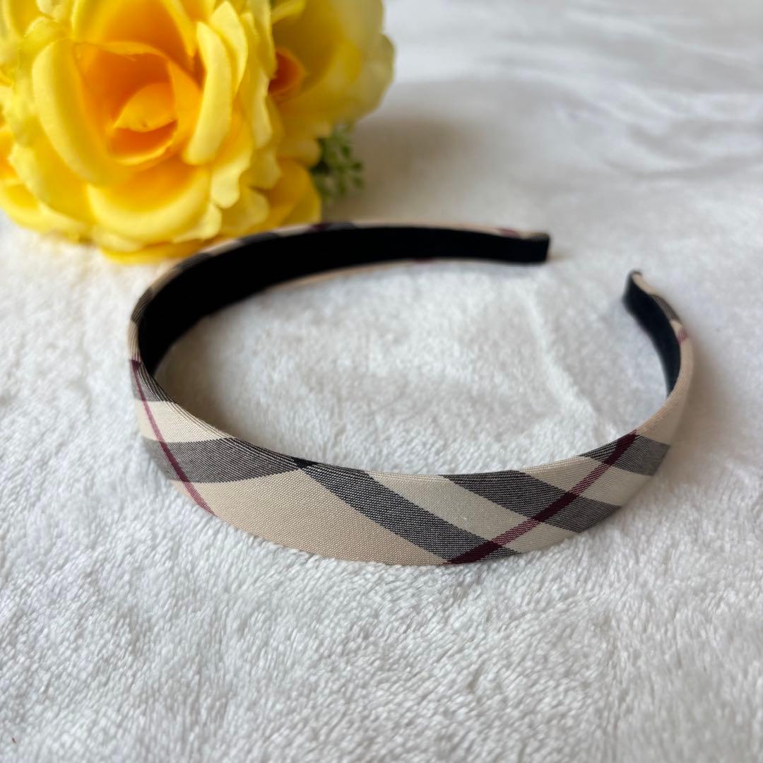 【極美品✨】BURBERRY バーバリーロンドン カチューシャ ノバチェック