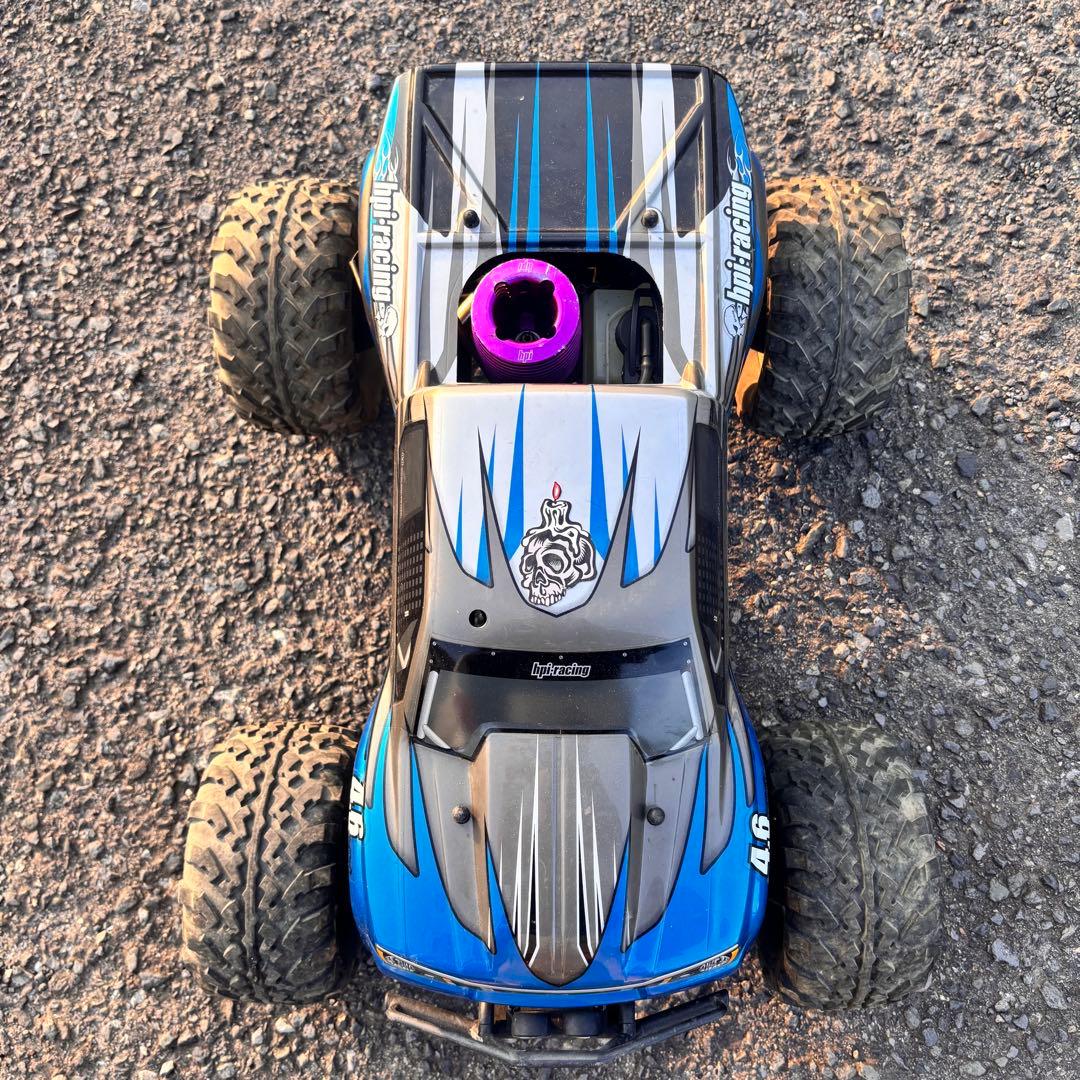 くまきち君様専用 希少hpiサベージX4.6エンジンカー