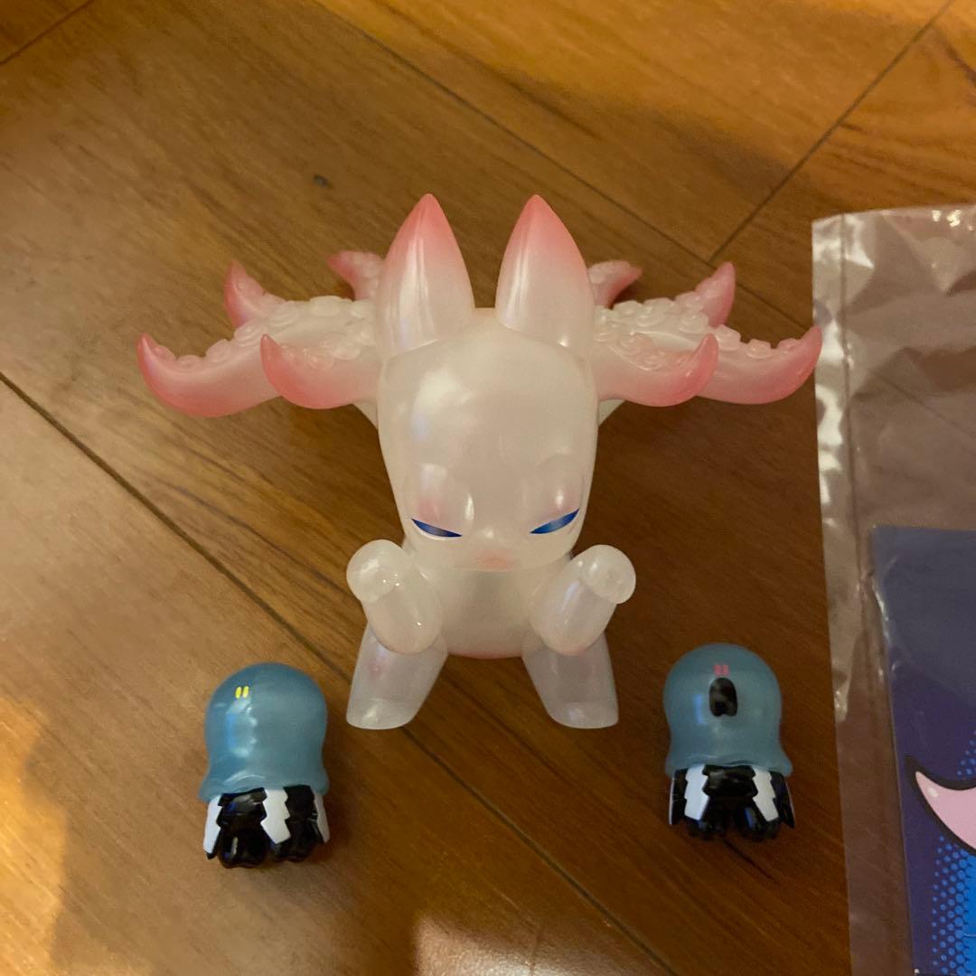 九尾ノ狐モドキこんそめ 1stカラー ソフビ GRAPE BRAIN