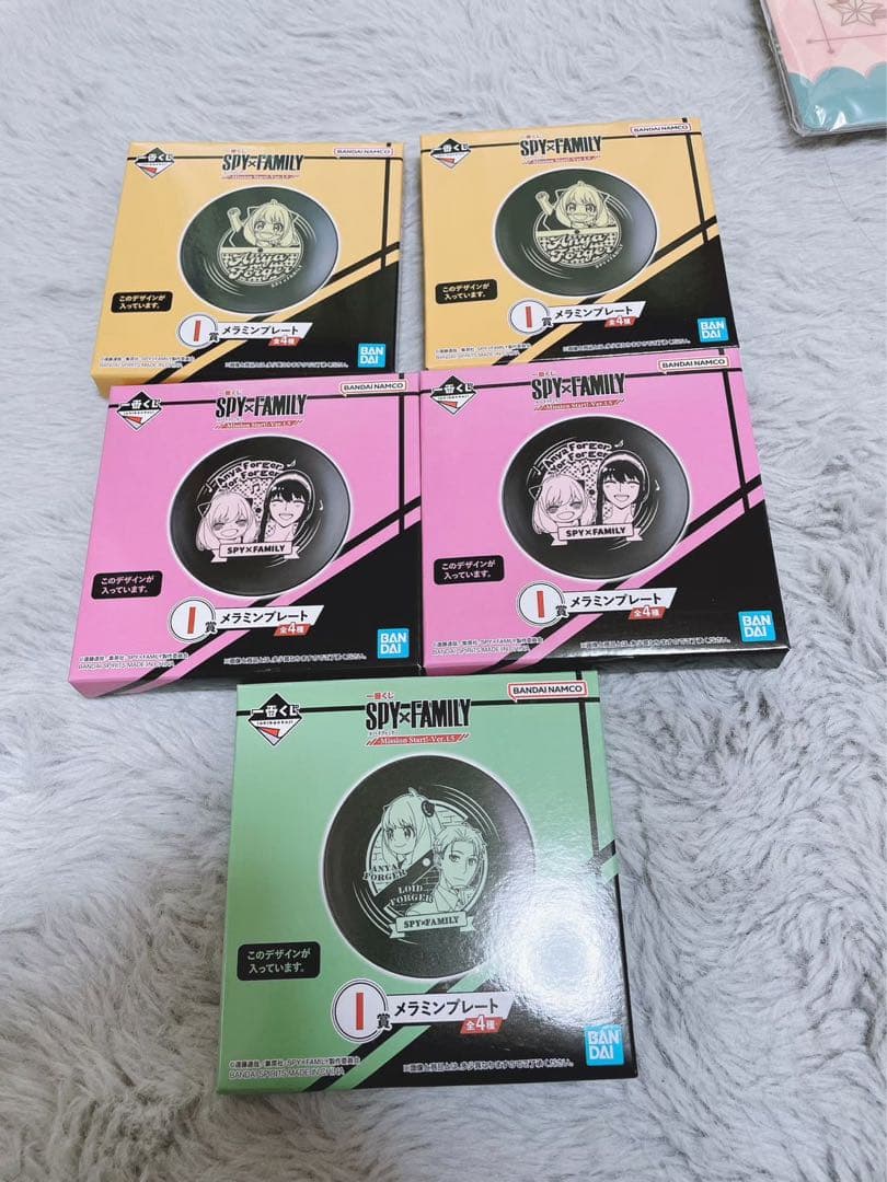 SPY×FAMILY スパイファミリー　一番くじ　まとめ売り　アクスタ　ラバスト