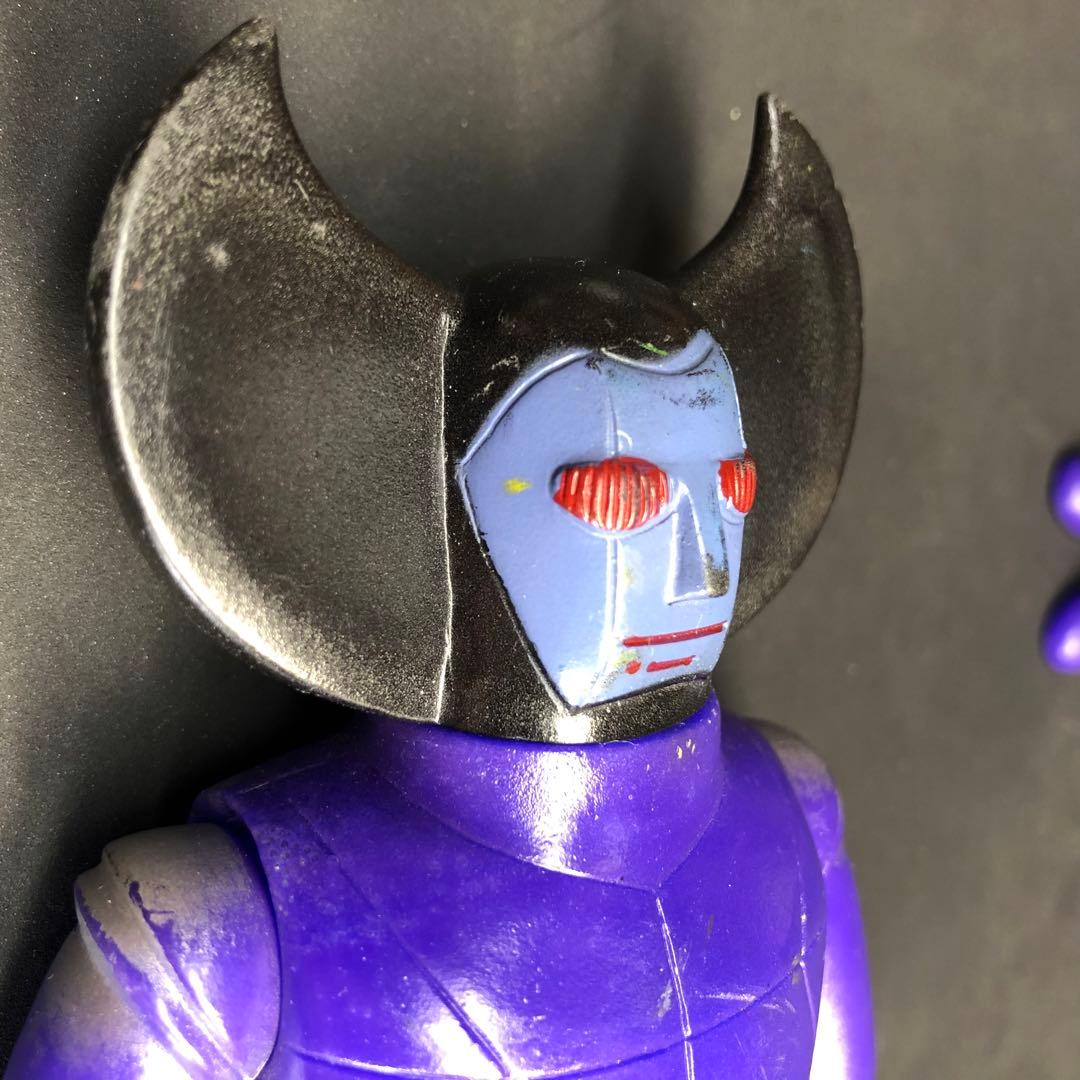 バビル2世　ポセイドンソフビ2体セット ポピー　当時物