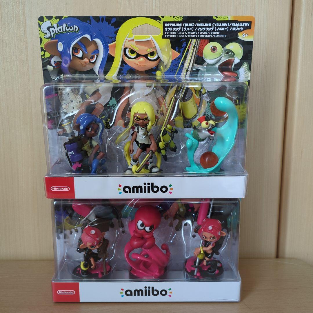 バラ売り可8+1セットタコボーイ•ガールスプラトゥーン3 amiibo