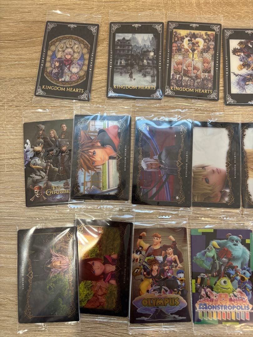 キングダムハーツウエハースセミコンプリート27枚