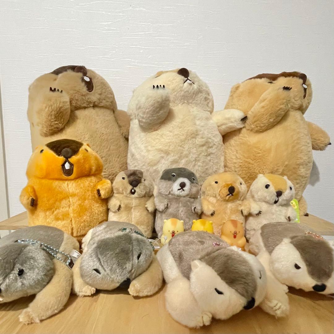 【全て新品タグ付き】マーモットのもっとっと ぬいぐるみ 11点セット