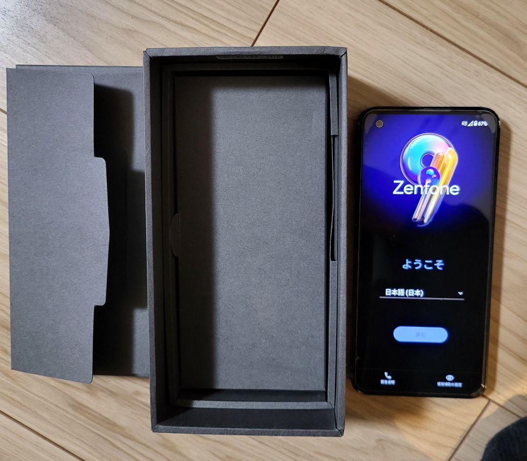 ASUS Zenfone 9 レッド 本体 箱付き ASUS Zenfone 9 128GB レッド 本体