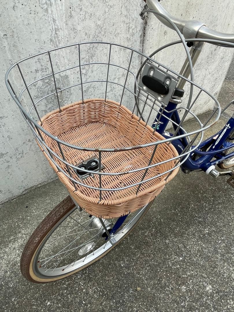 引取り限定】子供用自転車 20インチ ネイビー サイクルベースあさひ