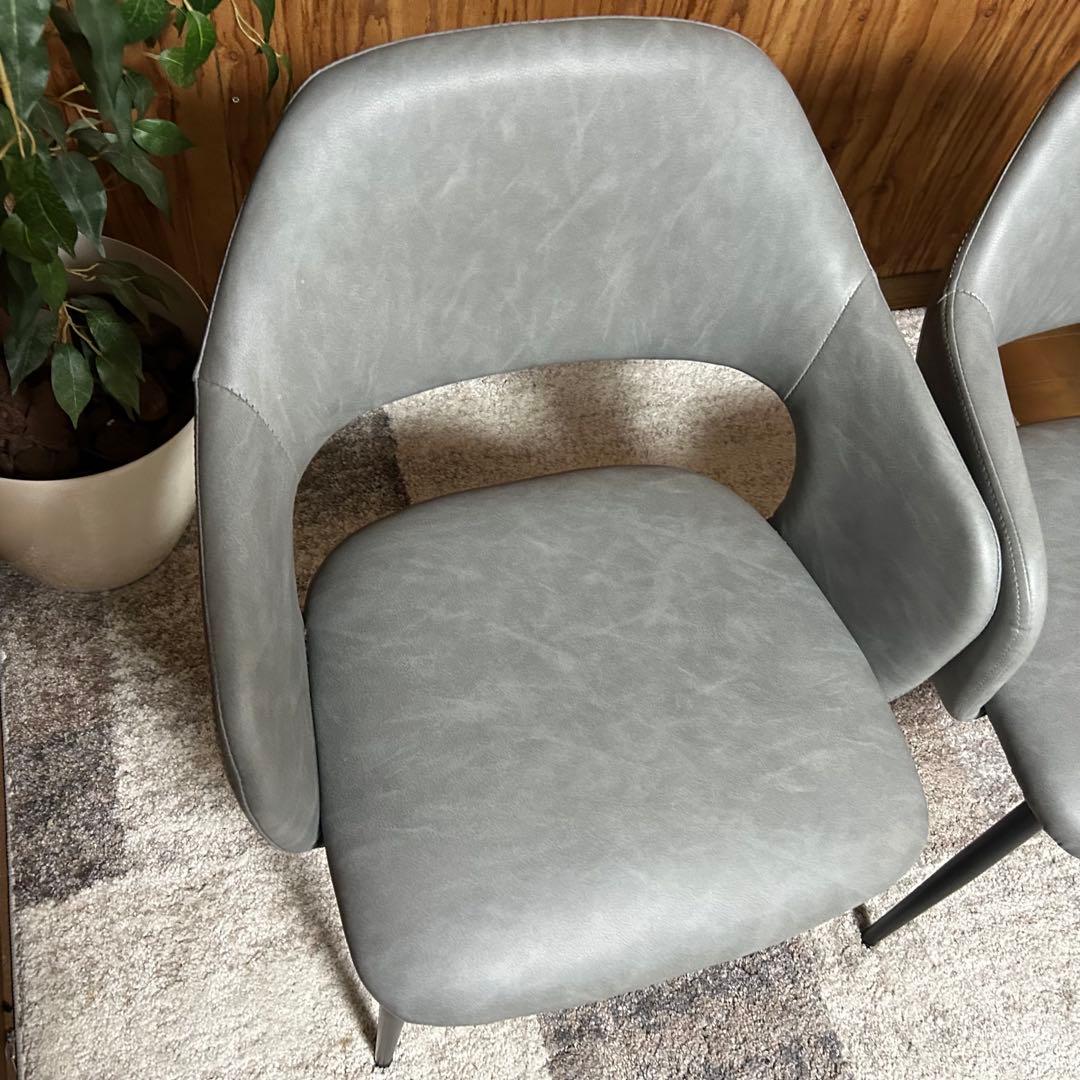 都内23区送料無料❗️タンスのゲン　バタフライテーブル　チェア2脚セット✨